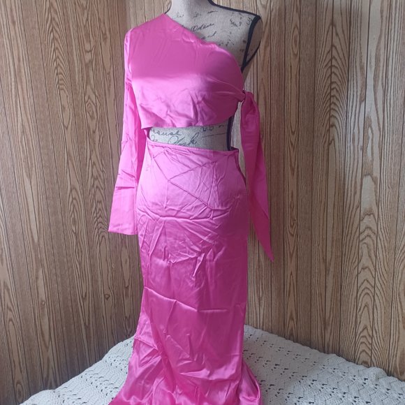 Silk Mason Pink Palace Silk Dress - Picture 4 of 9